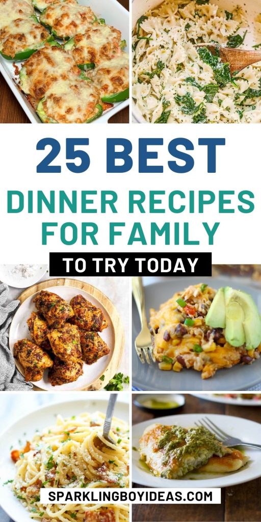 25 Easy Dinner Recipes For Family 40 dinner recipes for family 7