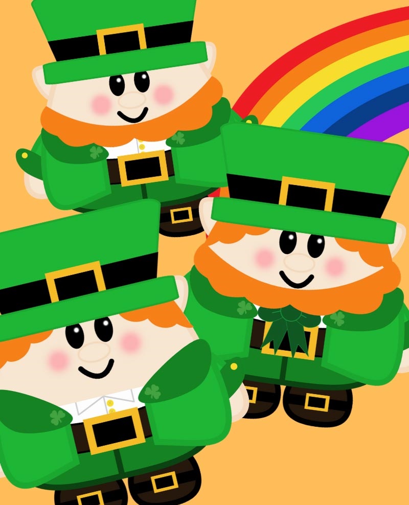 Free Printable Template Build A Leprechaun 4