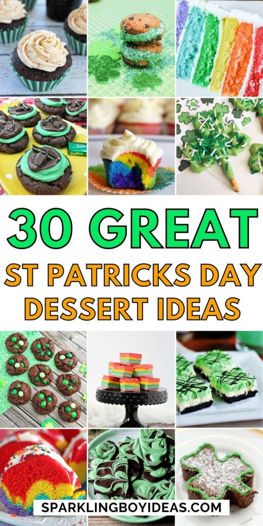 St Patricks Day Desserts Ideas