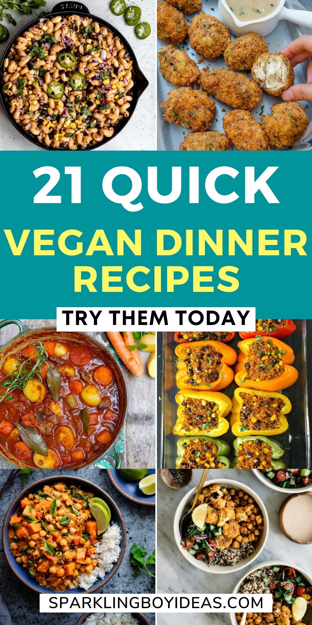21 Easy Vegan Dinner