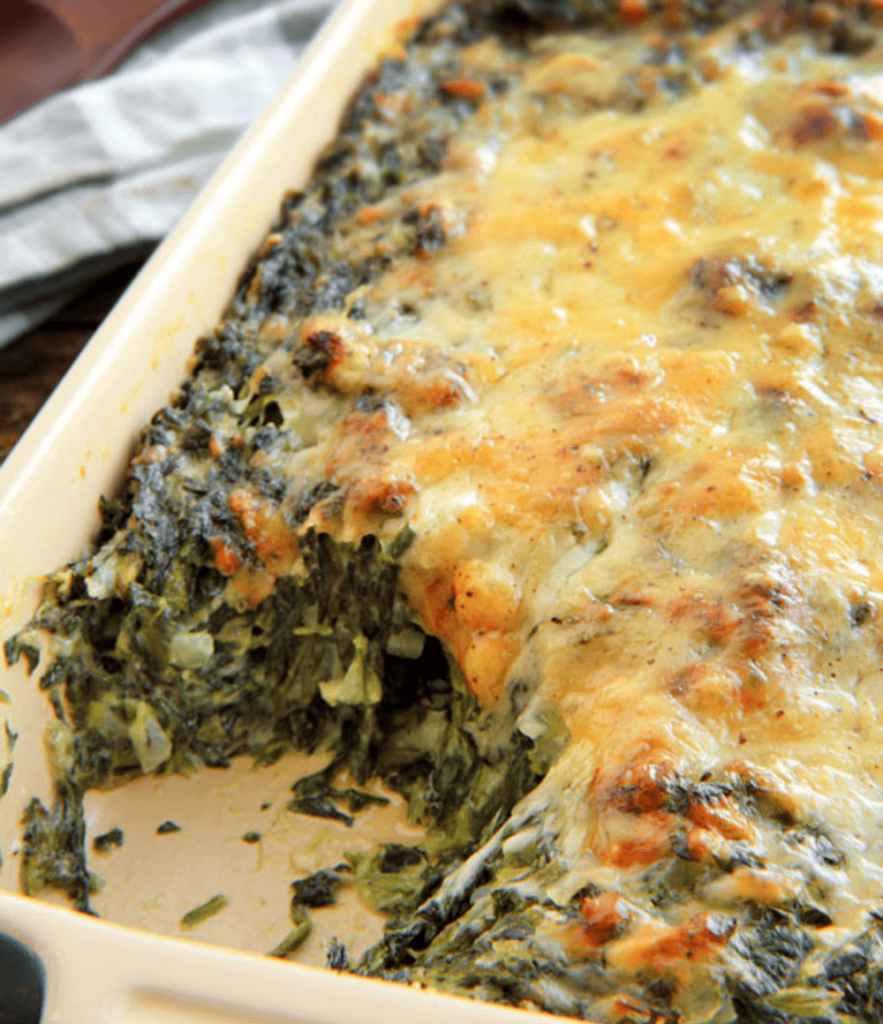 best ever Spinach Gratin recipe