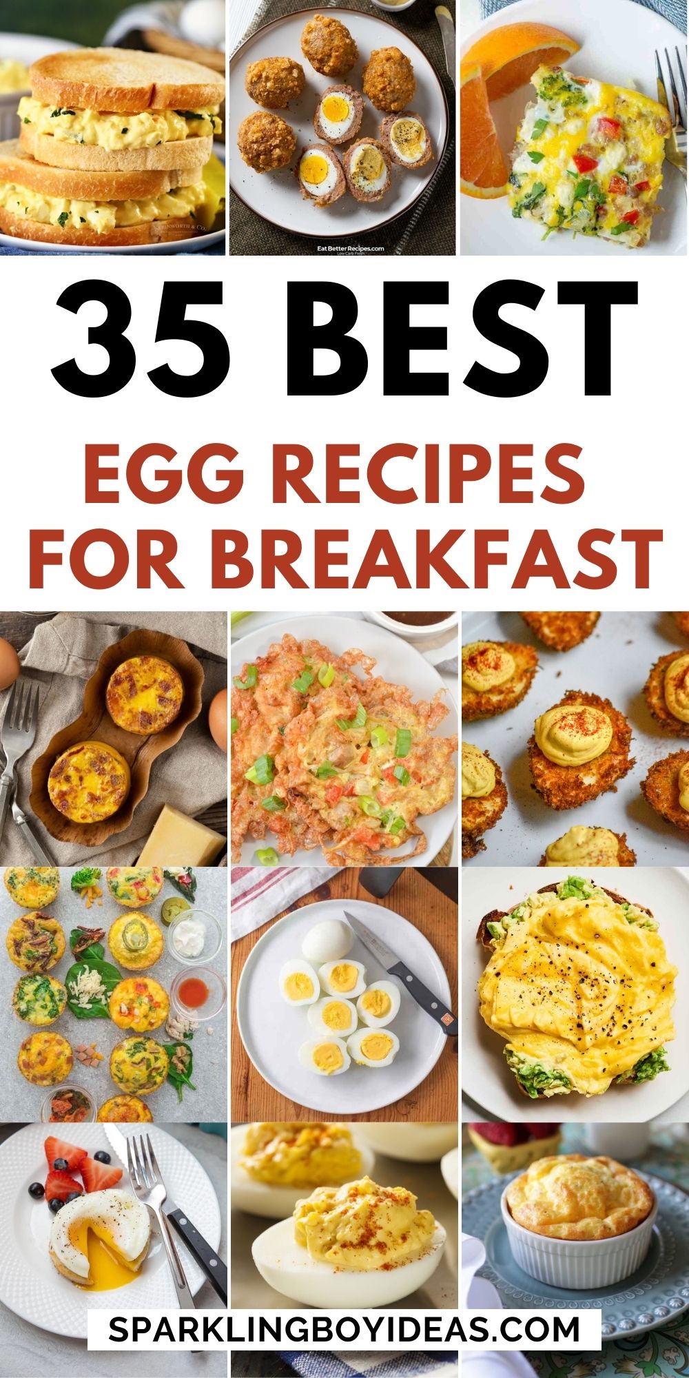 35 Easy Egg Recipes - Sparkling Boy Ideas