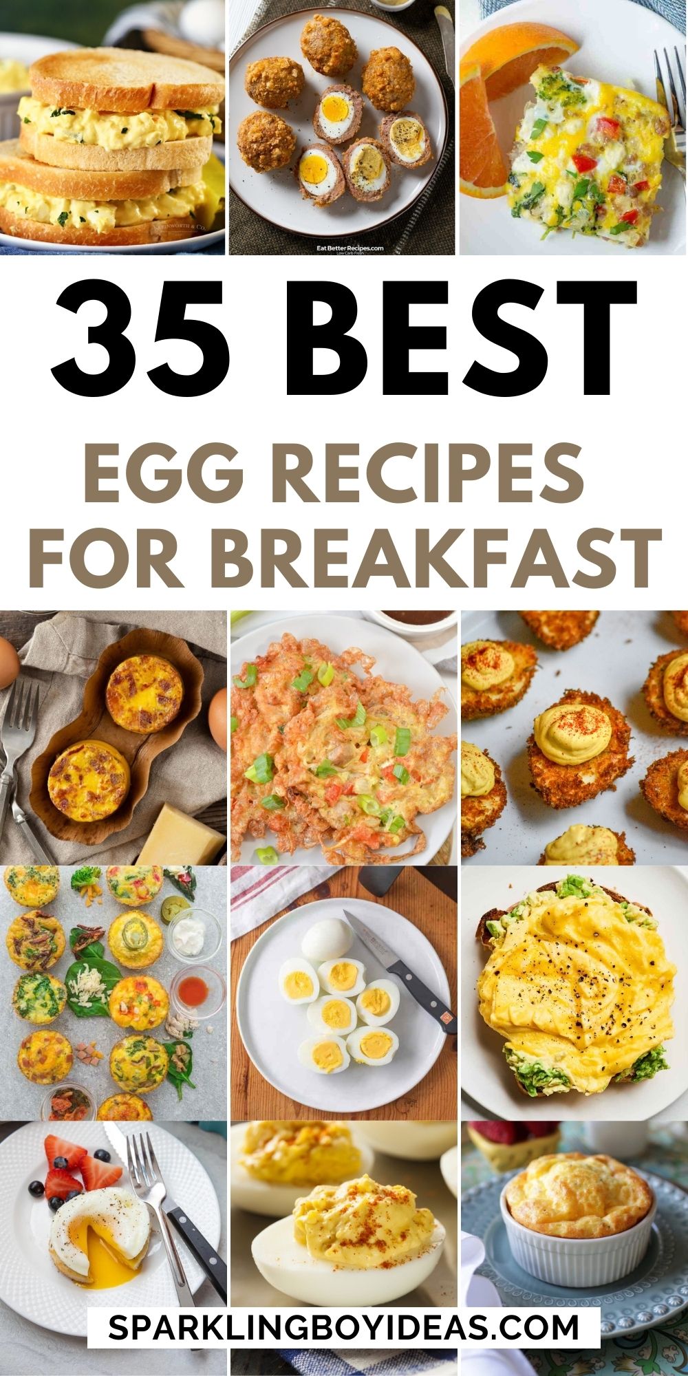 35 Easy Egg Recipes - Sparkling Boy Ideas