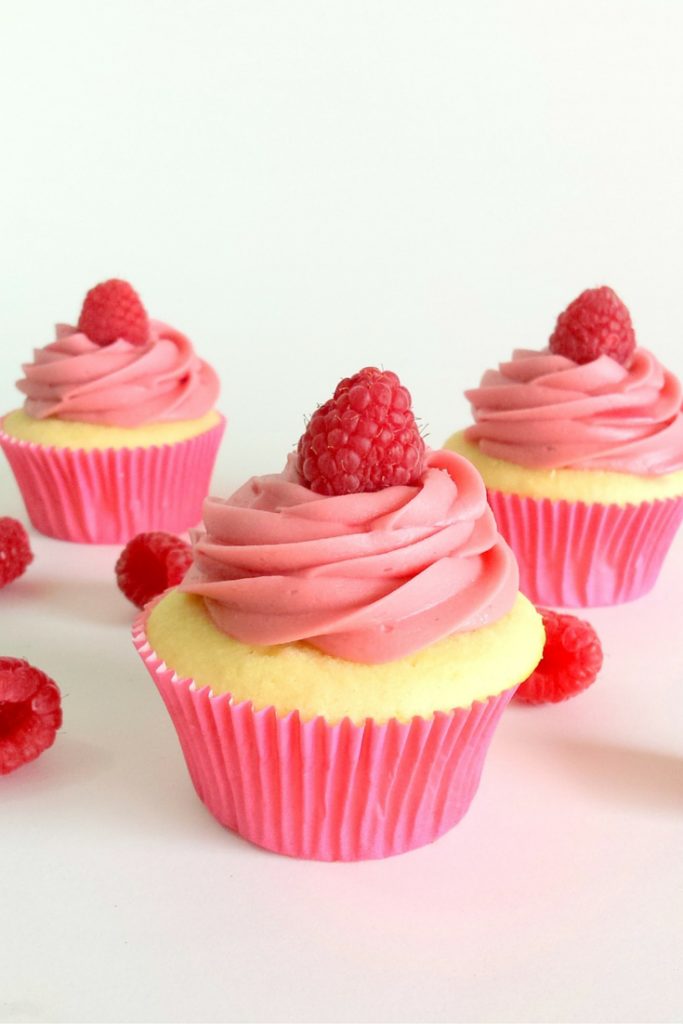 Lemon Cupcakes with Raspberry Buttercream 683x1024 1