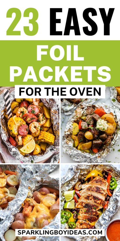 foil packets for the oven 9