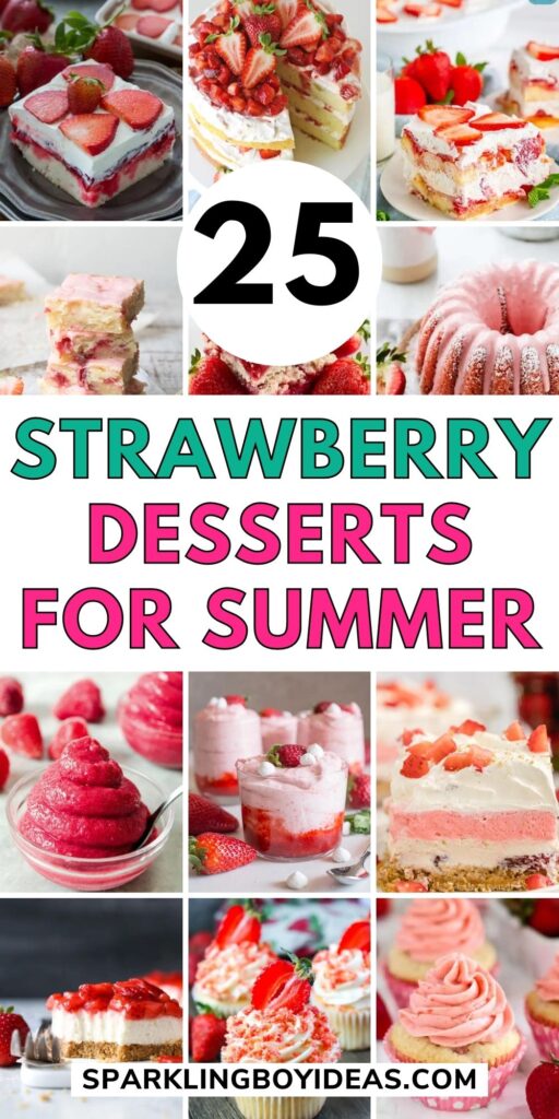 strawberry desserts 8