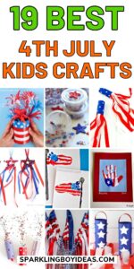 19 DIY Easy 4th of July Crafts For Kids - Sparkling Boy Ideas