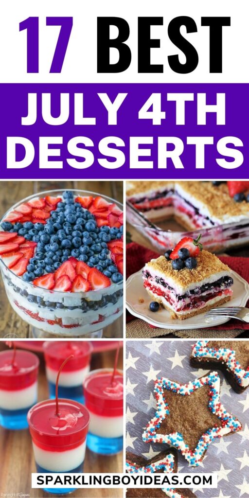 4th Of July Desserts
