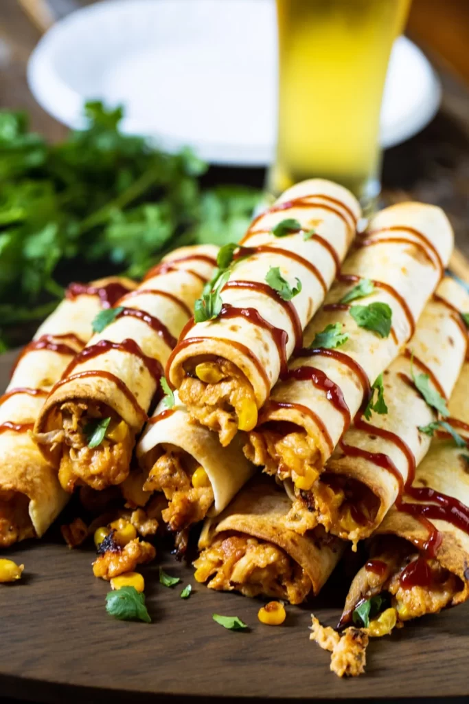 BBQ Chicken Taquitos c