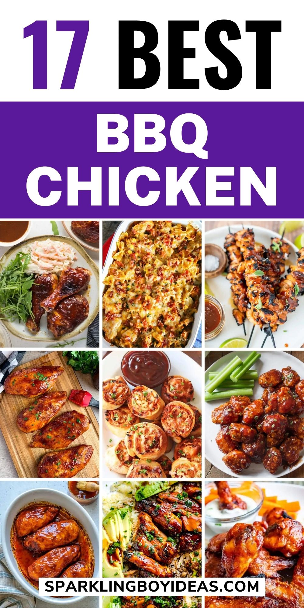 25 Easy BBQ Chicken Recipes - Sparkling Boy Ideas