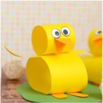 19 Fun Easy Construction Paper Crafts - Sparkling Boy Ideas