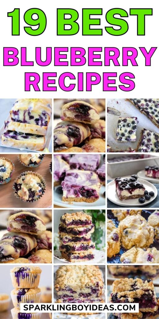  Blueberry Recipes