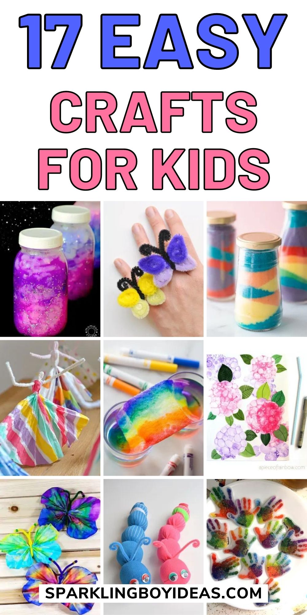 17 Fun Easy Crafts For Kids - Sparkling Boy Ideas