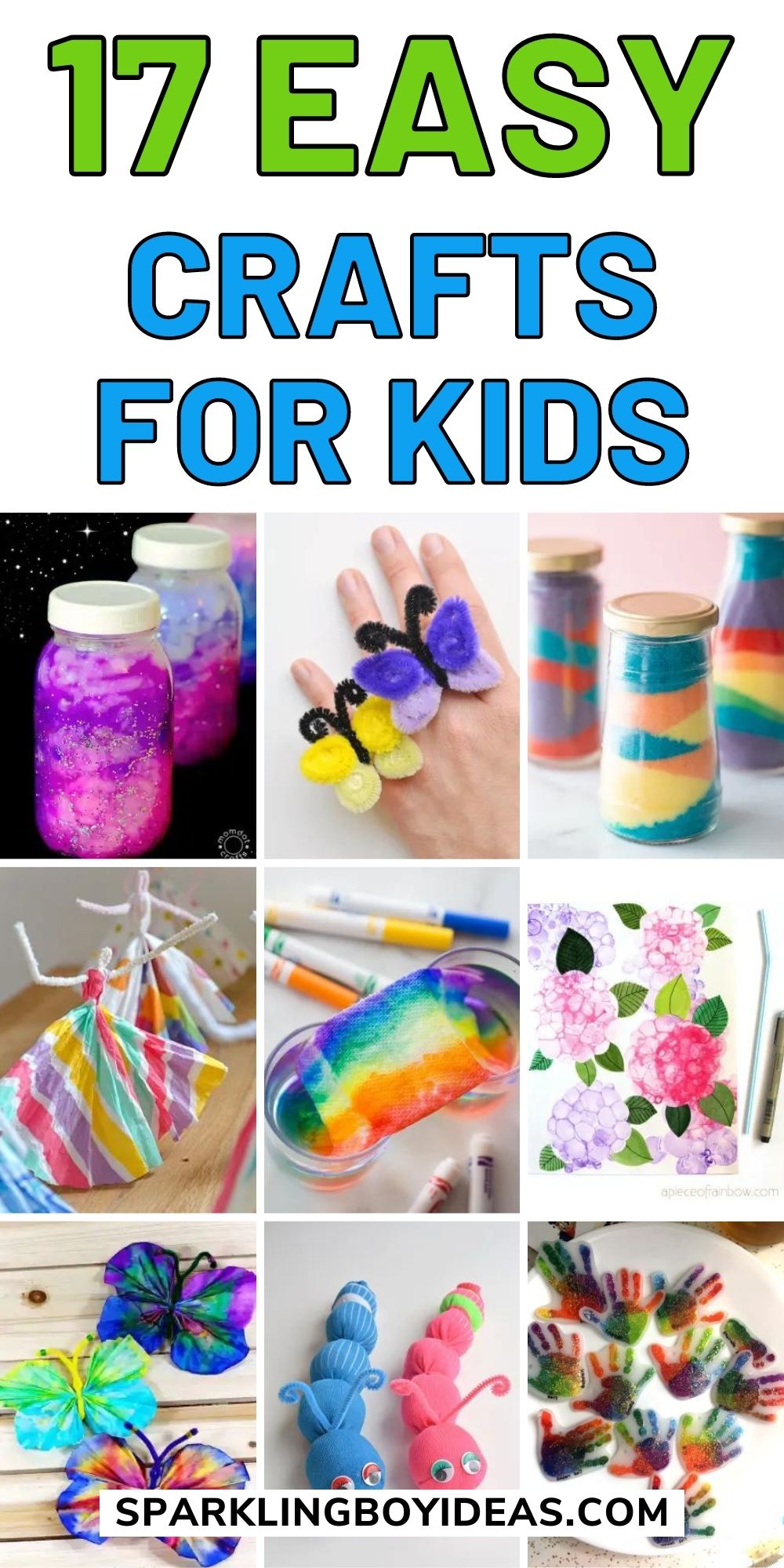 17 Fun Easy Crafts For Kids - Sparkling Boy Ideas