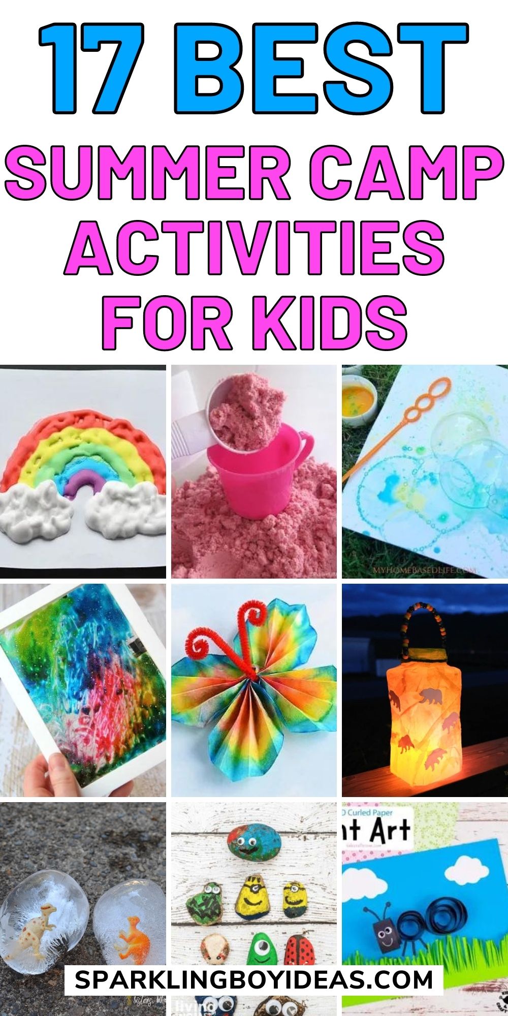 17 Fun Summer Camp Activities - Sparkling Boy Ideas