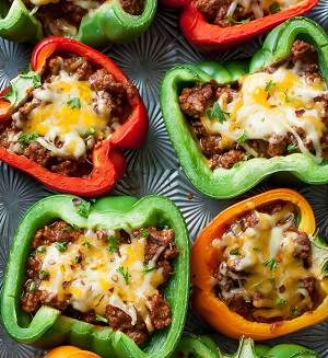 stuffed bell peppers bell pepper tacos recipe 1433