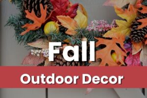 fall outdoor decor