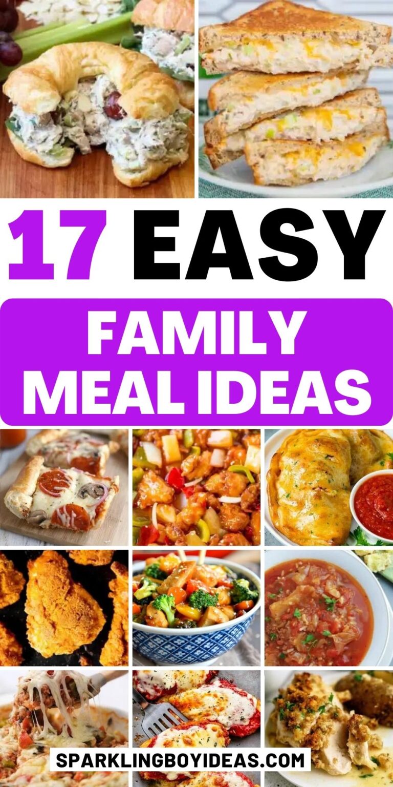 17 Cheap Easy Family Meal Ideas - Sparkling Boy Ideas