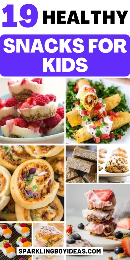 19 Fun Easy Healthy Snacks For Kids - Sparkling Boy Ideas