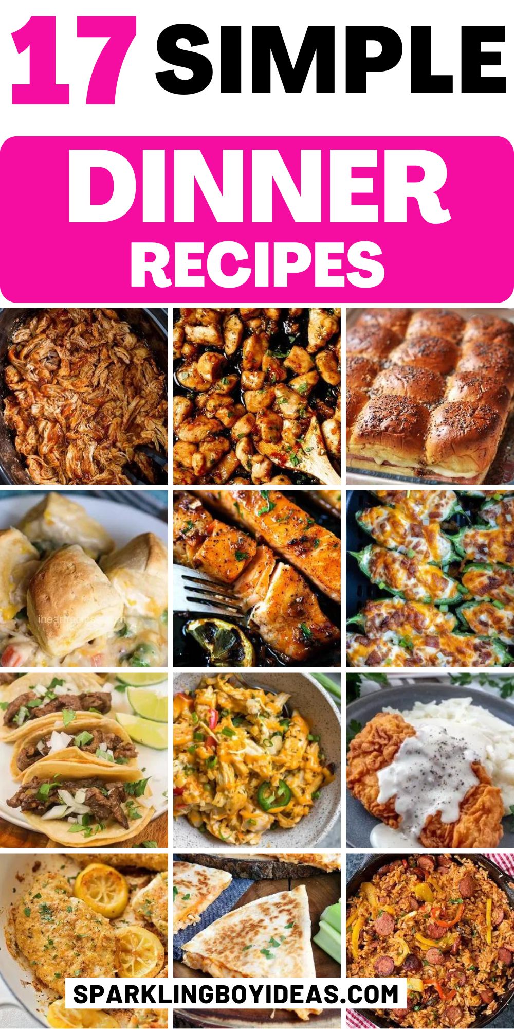 17 Simple Dinner Recipes