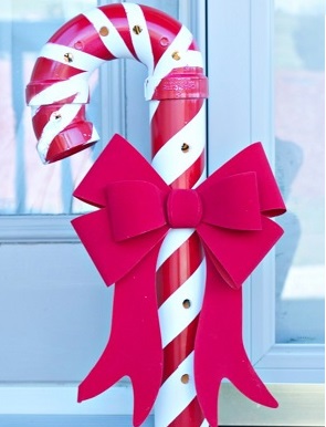 DIYShowOff PVC candy canes 645x1024 2