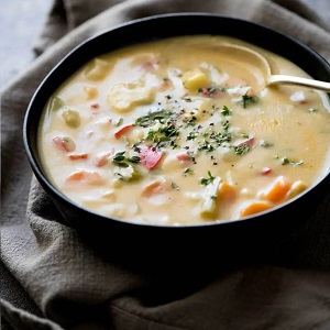 Healthy Creamy Vegetable Soup 9