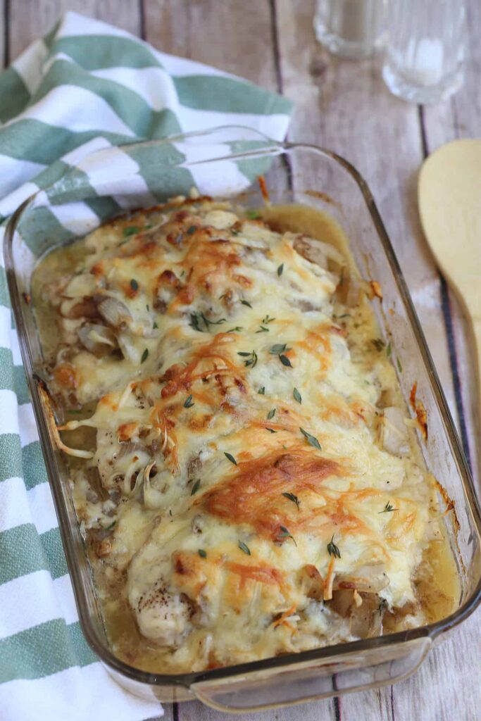 baked french onion chicken 4