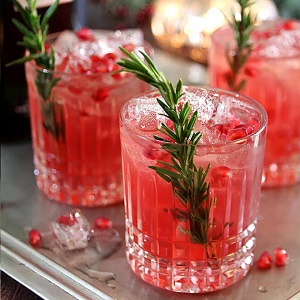 pomegranate rosemary gin fizz PIN 1