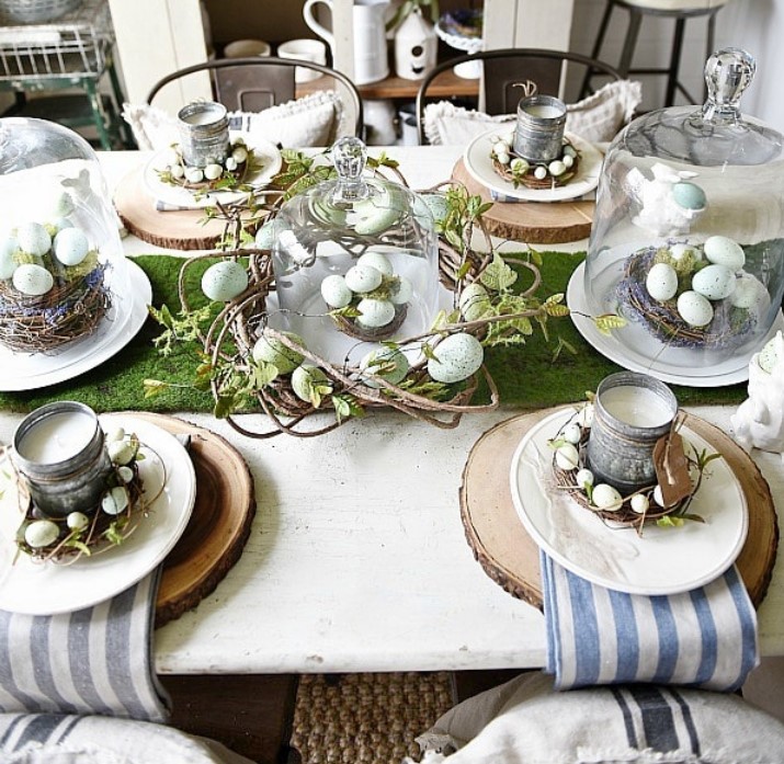15 DIY Elegant Easter Table Settings - Sparkling Boy Ideas