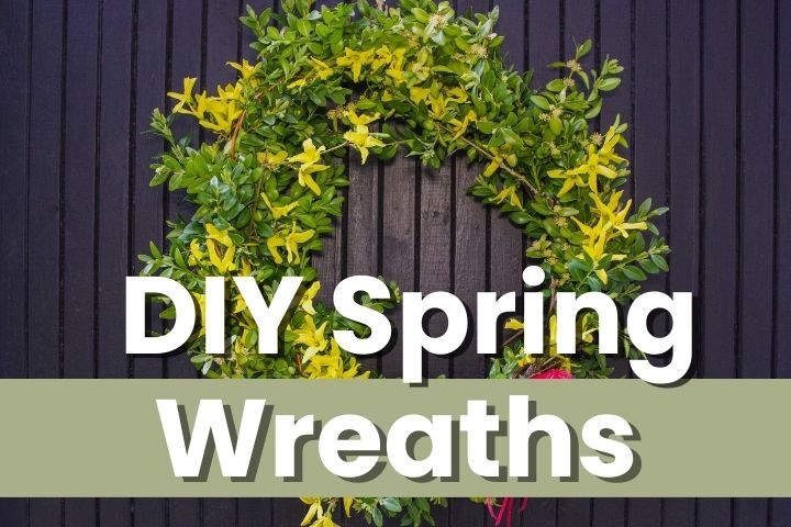 diy spring wreaths for front doors