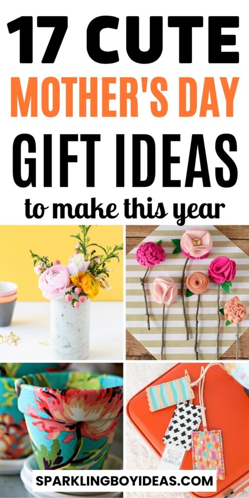 cute diy mothers day gifts to make