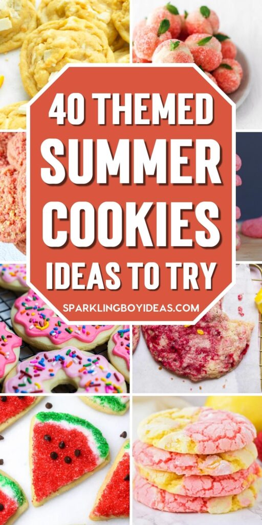 easy themed decorated summer cookies recipes