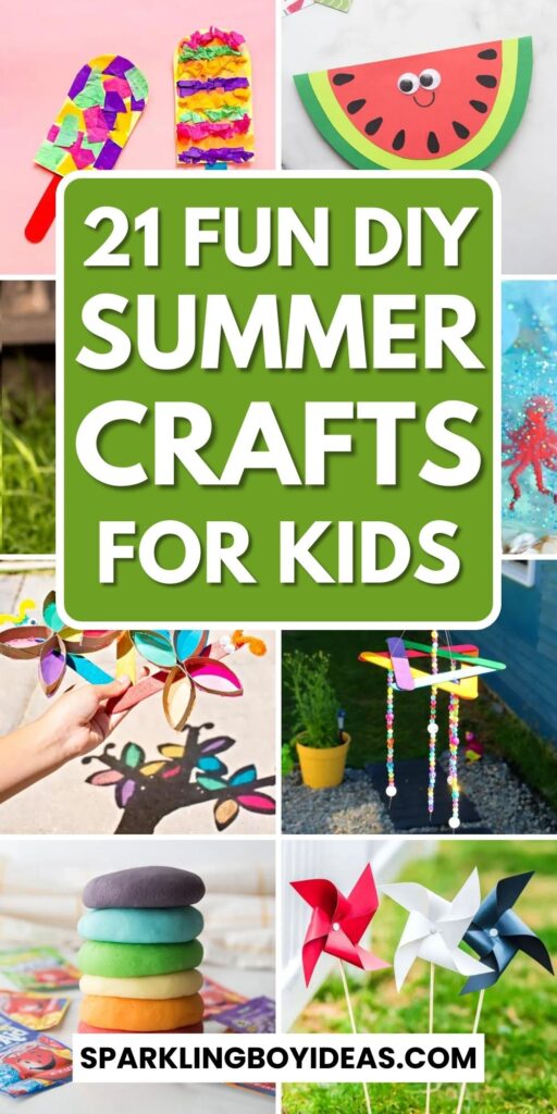 fun diy summer crafts kids and toddlers