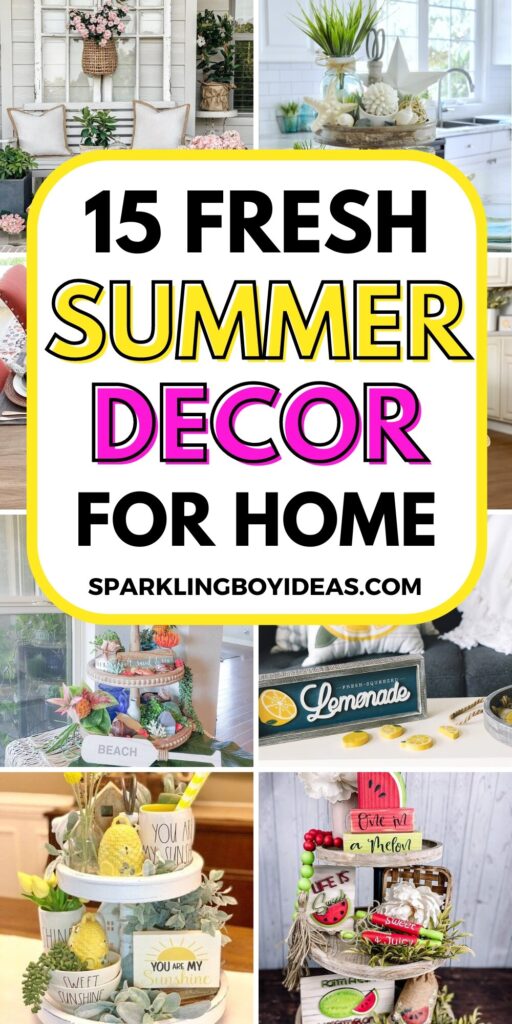 diy summer decorations for home