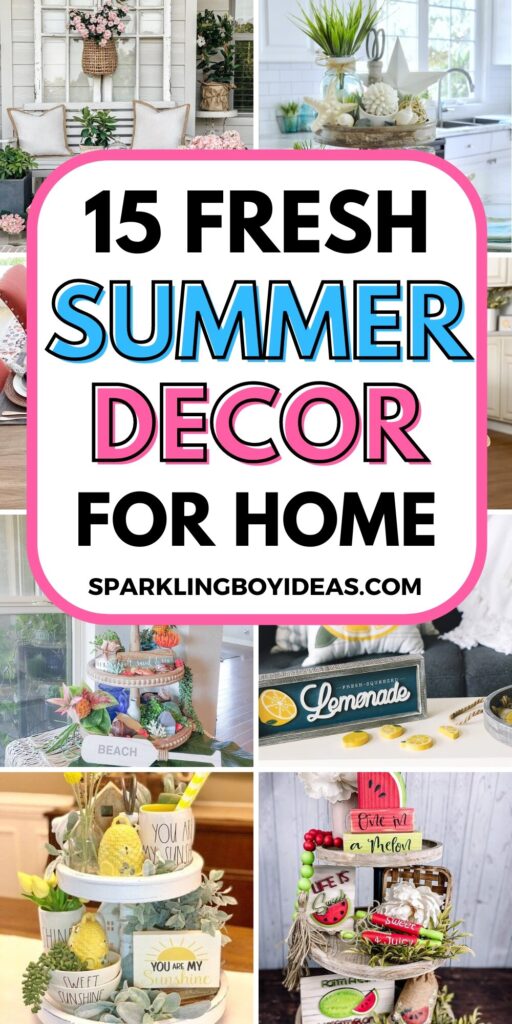 diy summer decorations for home
