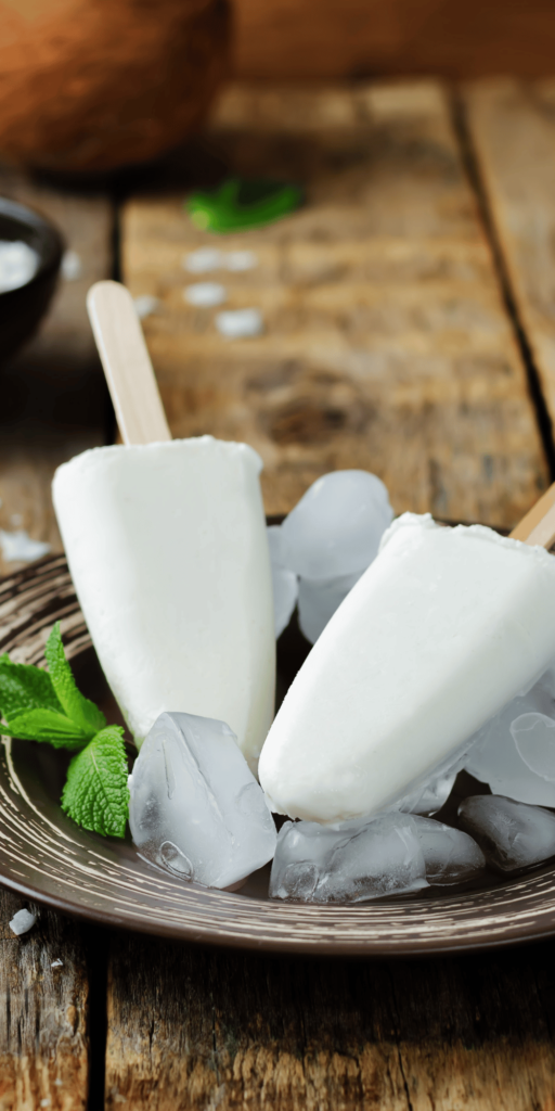 Greek Yogurt Fruit Popsicles - summer snacks, summer treats, summer recipes, summer desserts