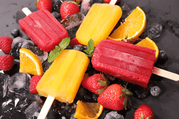 homemade frozen easy diy healthy popsicle recipes