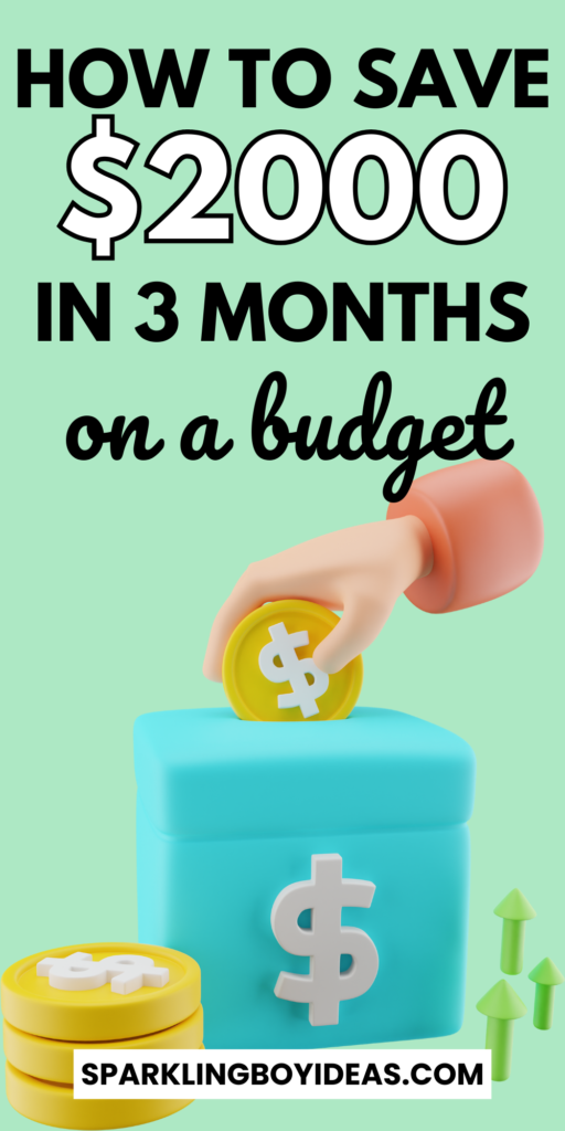 how to save money on a budget 2