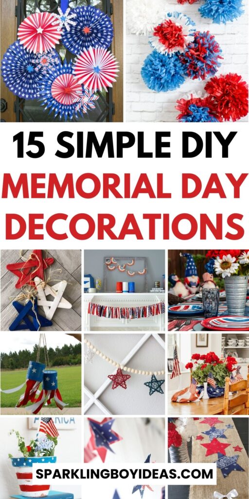 simple dollar stores diy memorial day decorations