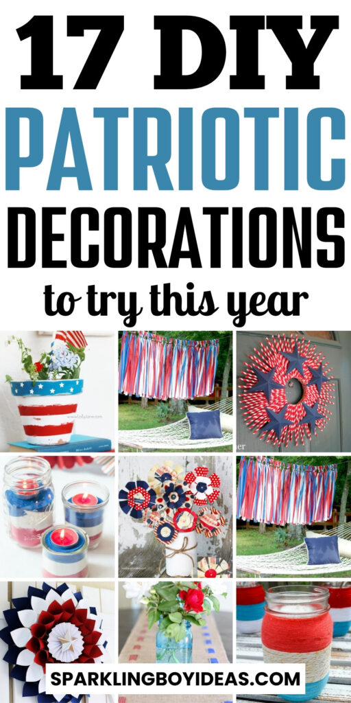 diy dollar stores patriotic decorations ideas