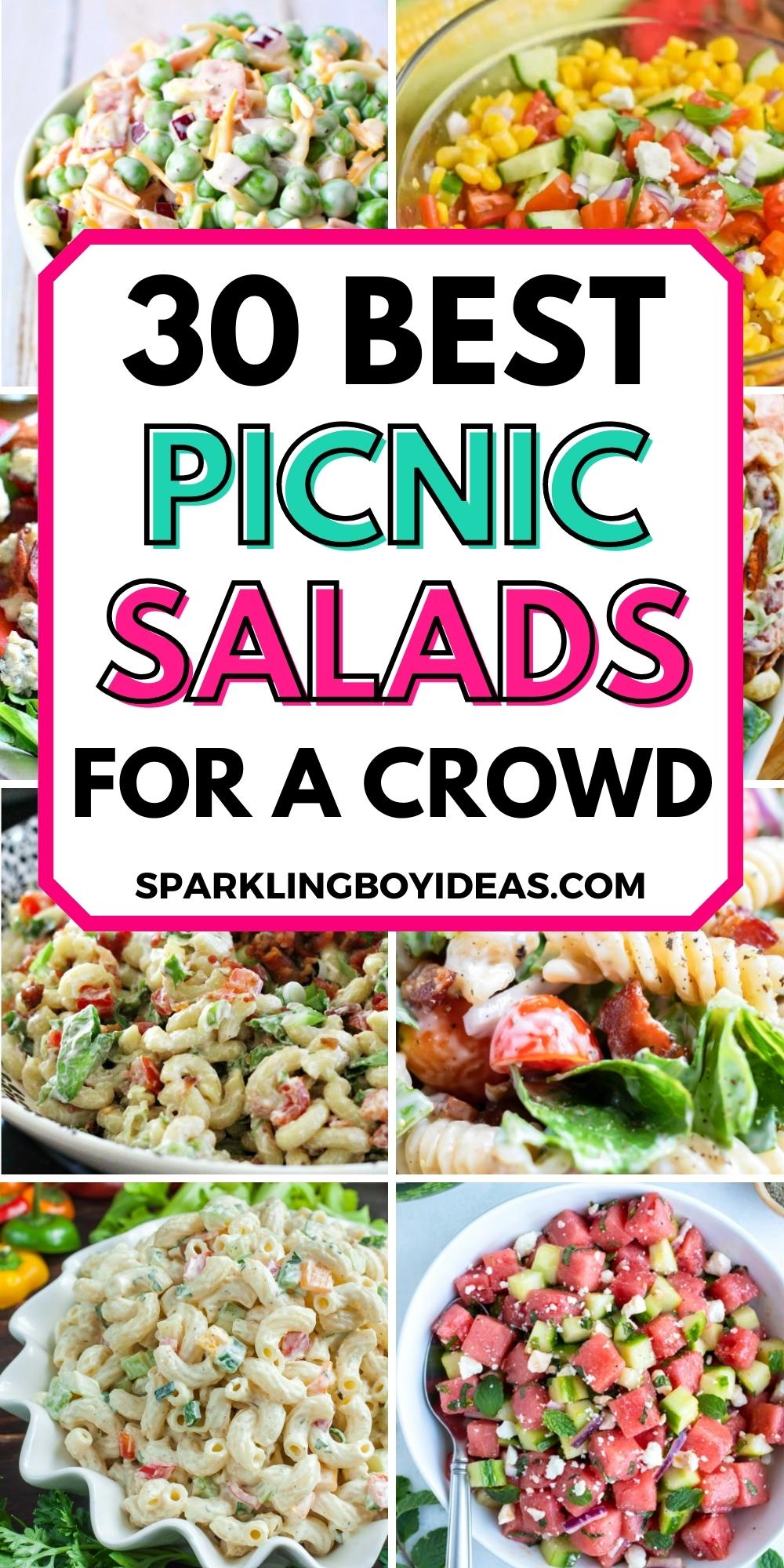 31 Best Picnic Salads - Sparkling Boy Ideas