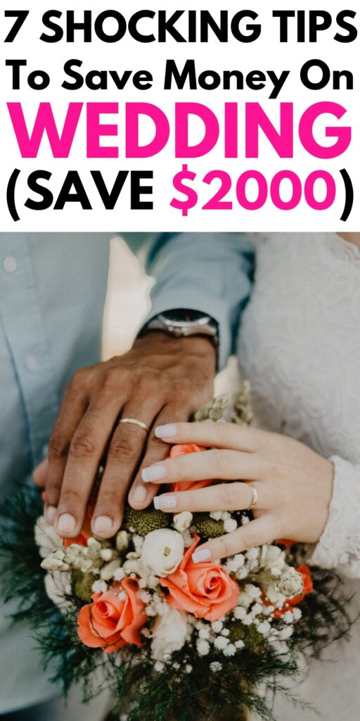 save money on wedding 2 2