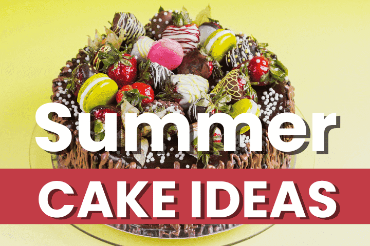 cute aesthetic summer cakes ideas