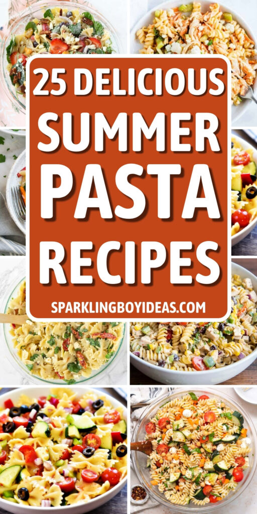 easy summer pasta recipes for dinner