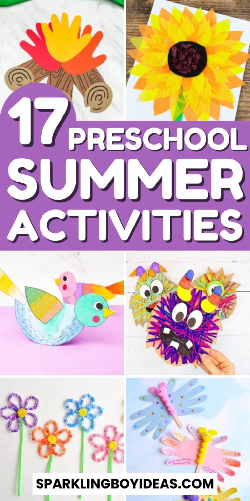 fun easy summer preschool activities