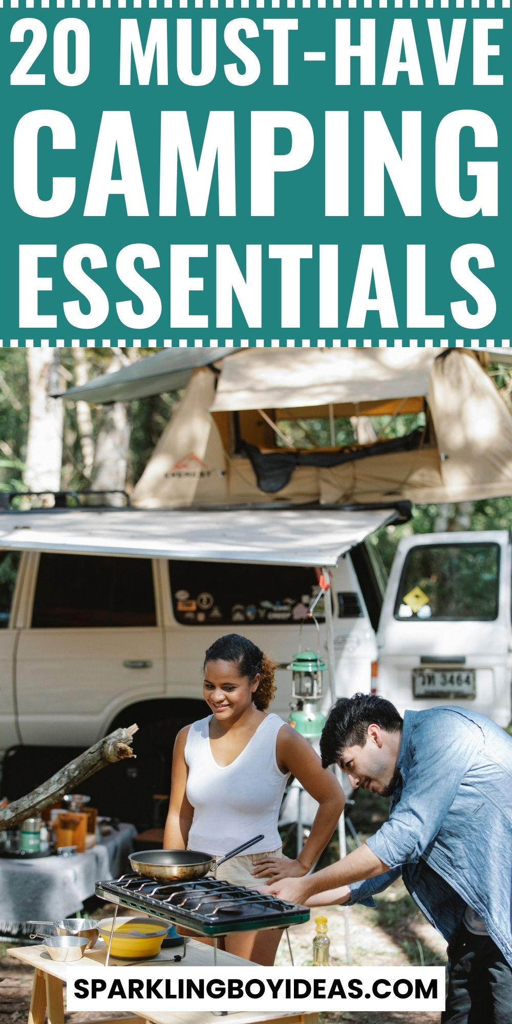20 Basic Camping Essentials - Sparkling Boy Ideas