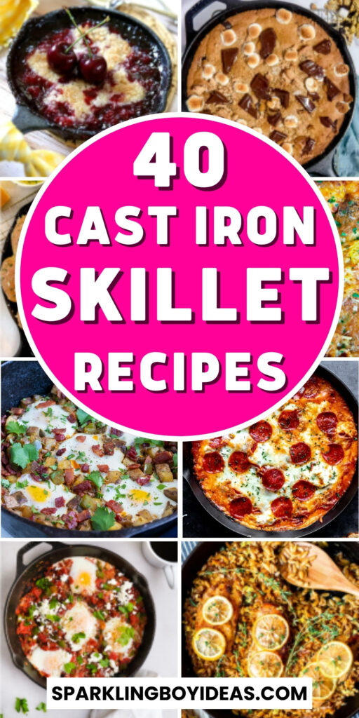 easy cast iron recipes
