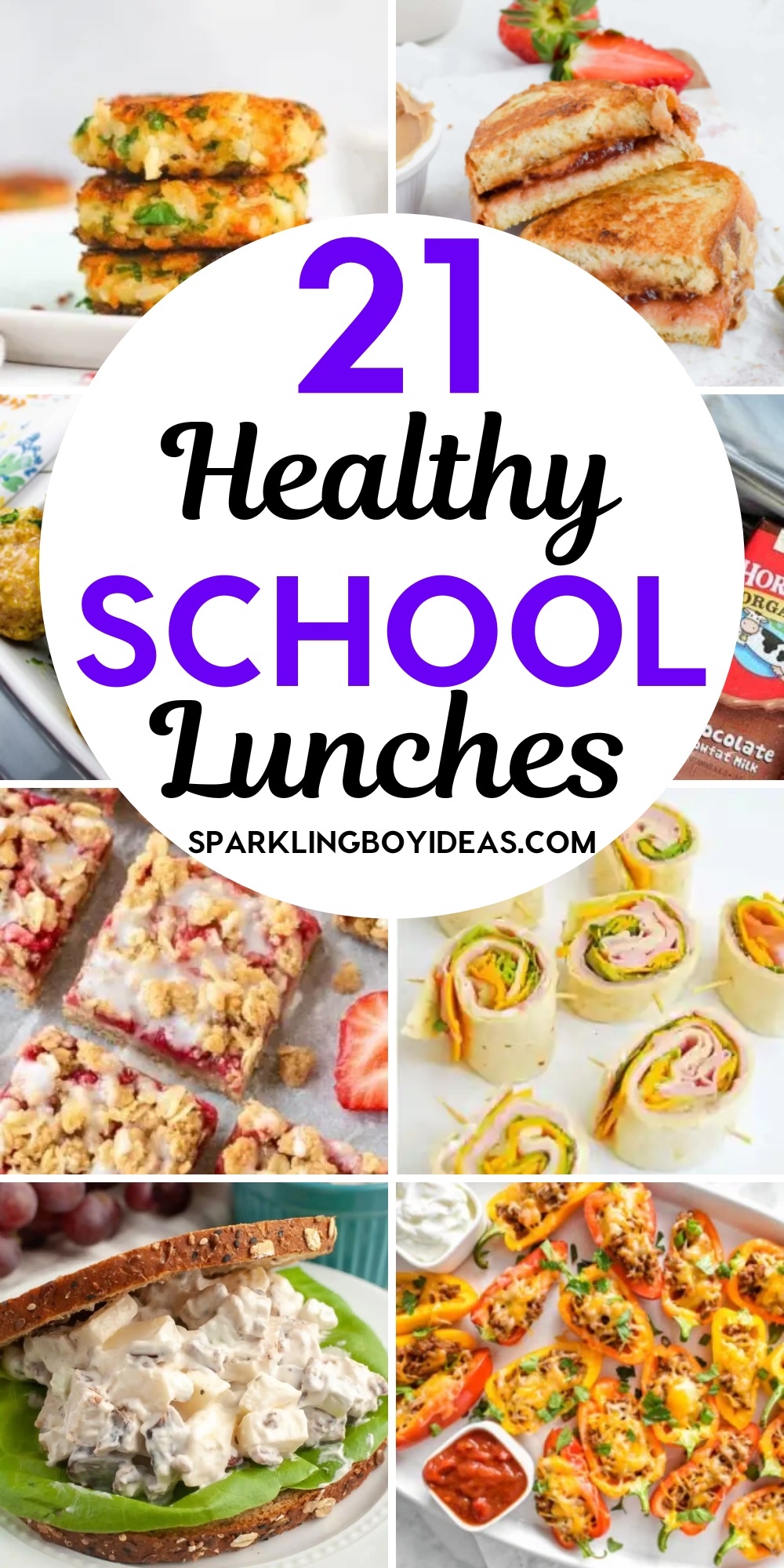 21 Easy Healthy School Lunches - Sparkling Boy Ideas