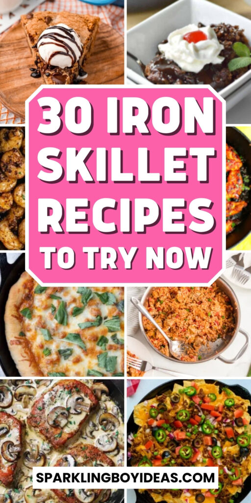 easy cast iron skillet recipes dinners