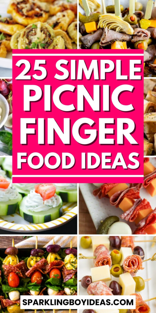 easy summer picnic finger foods ideas